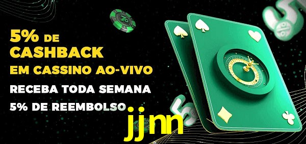 Promoções do cassino ao Vivo jjnn